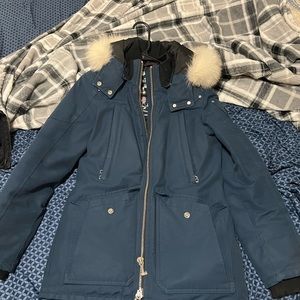 Blue moose knuckle jacket